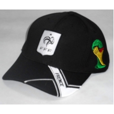 Topi Bola Piala Dunia Negara Prancis 2014 - Black